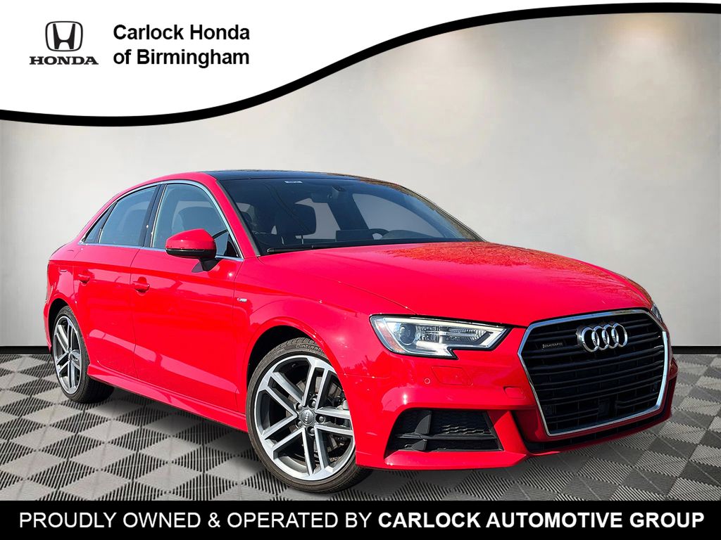 2018 Audi A3 Sedan Premium Plus