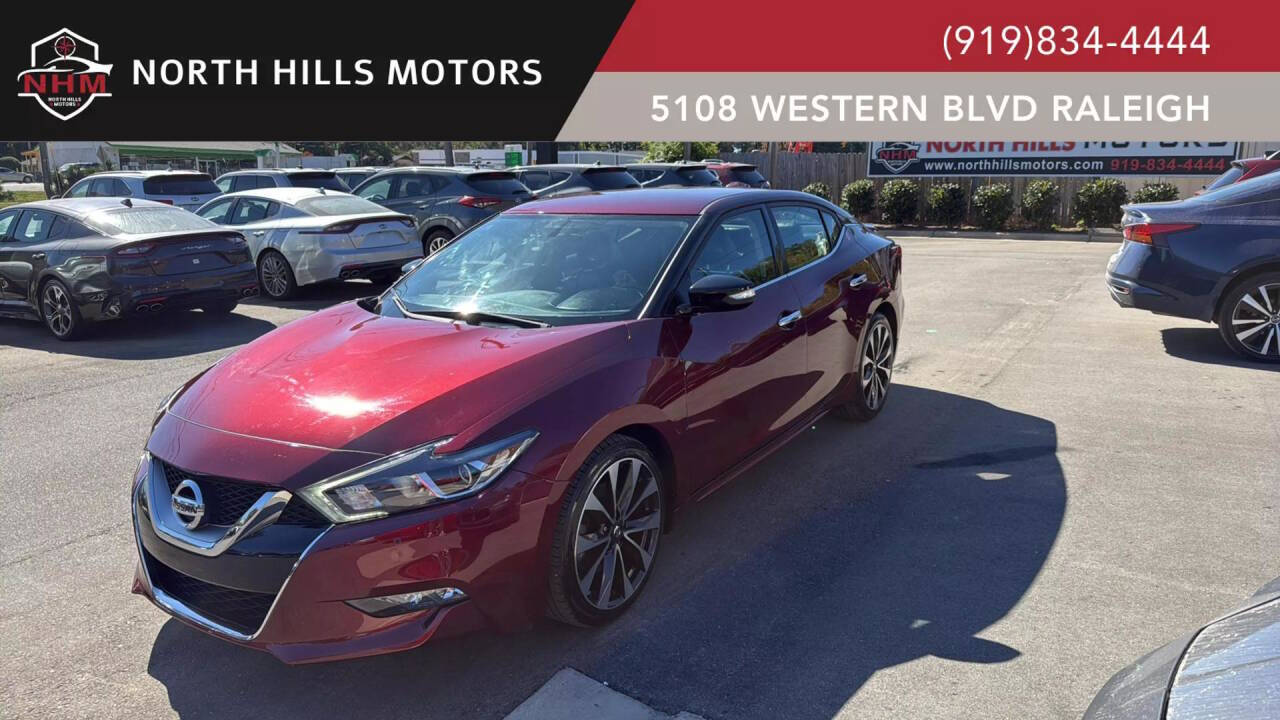 2016 Nissan Maxima 3.5 SR