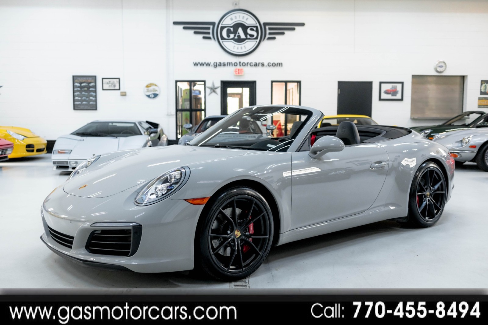 2018 Porsche 911 Cabriolet Carrera S Convertible