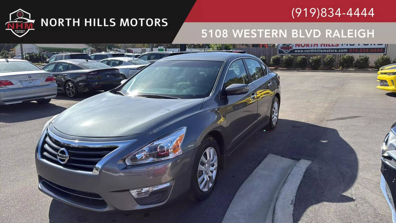 2015 Nissan Altima 2.5 S