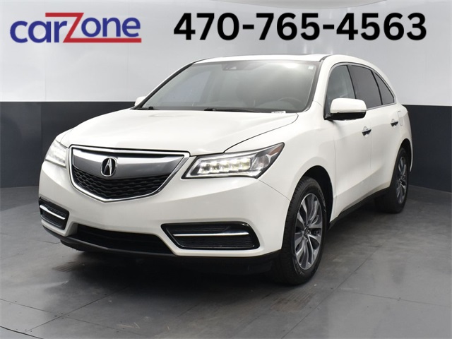 2016 Acura MDX w/Technology & AcuraWatch Plus Pkgs