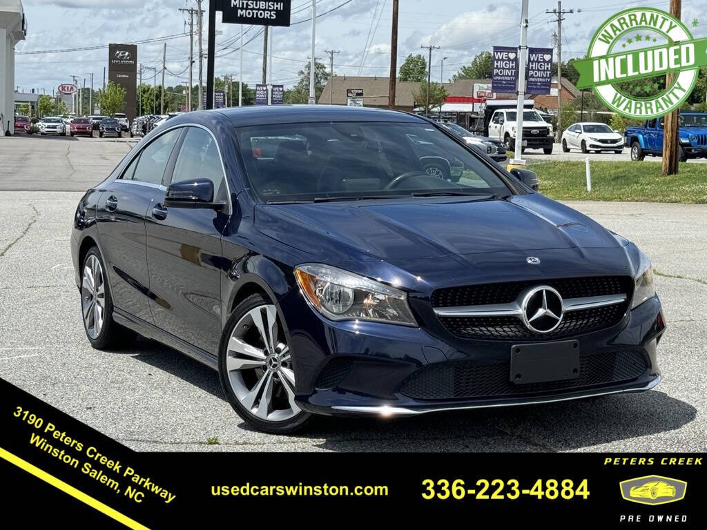 2018 Mercedes-Benz CLA 250 4MATIC
