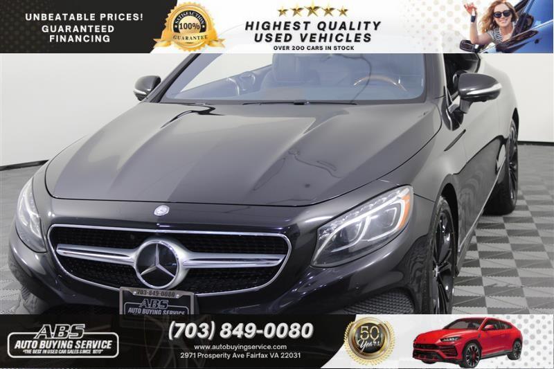 2015 Mercedes-Benz S 550 4MATIC Coupe