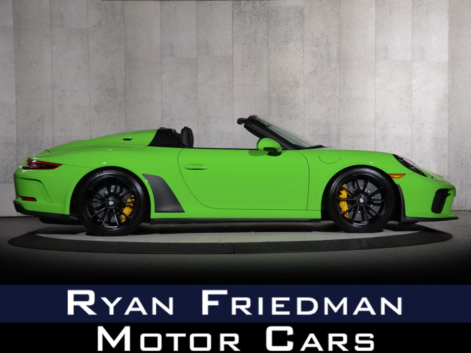 2019 Porsche 911 Speedster Convertible