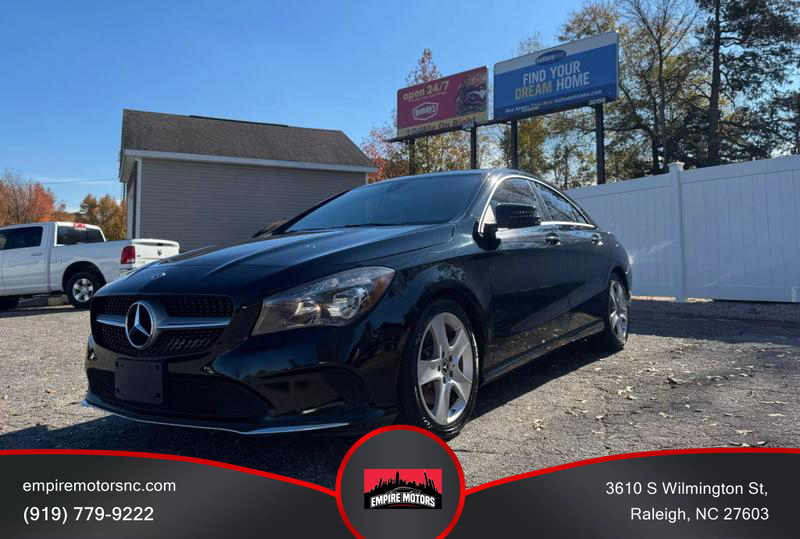 2018 Mercedes-Benz CLA 250 4MATIC