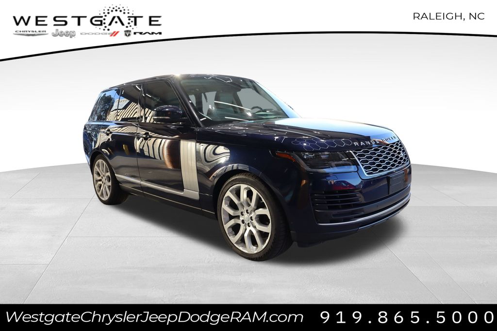 2019 Land Rover Range Rover HSE