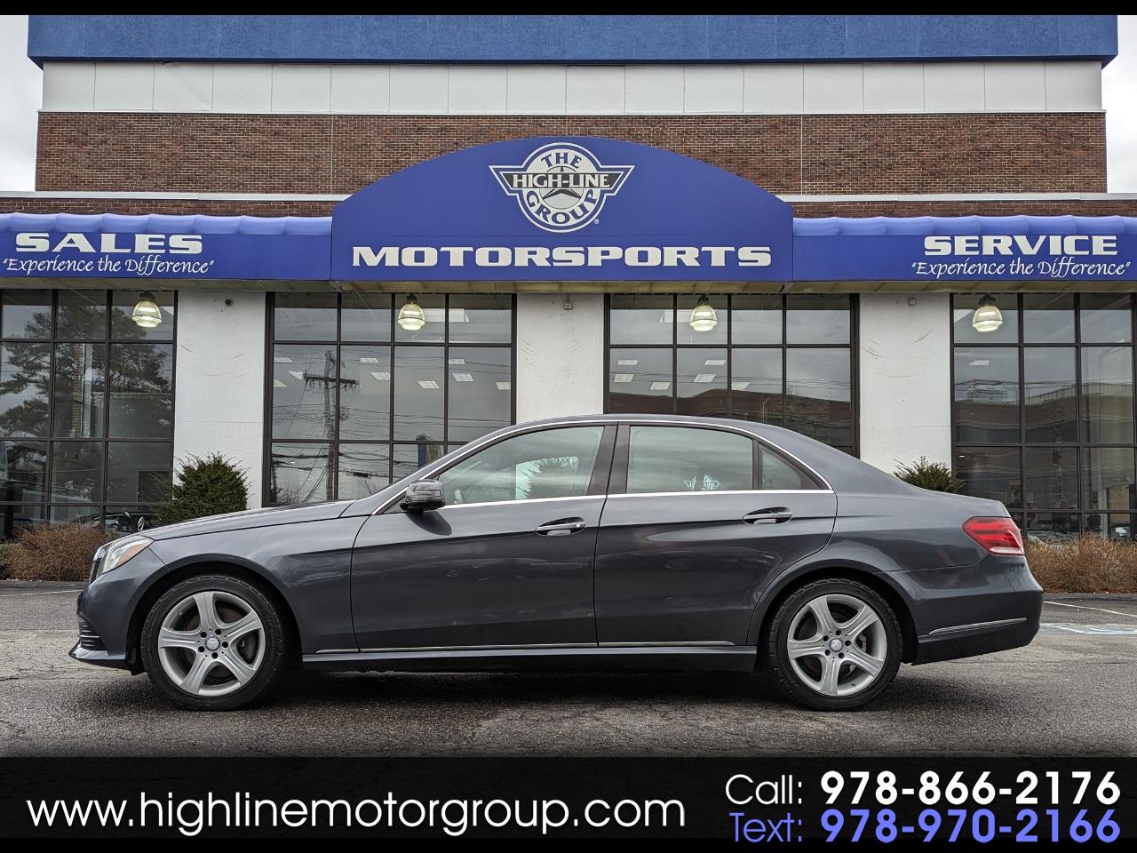 2014 Mercedes-Benz E 350 4MATIC Sedan
