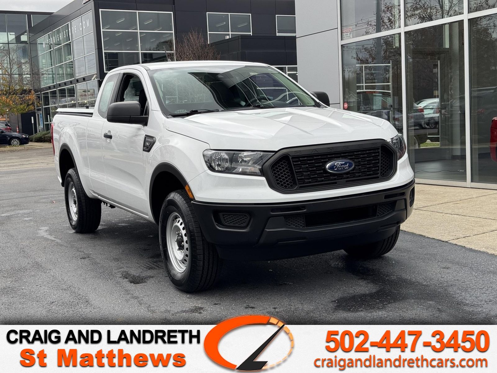 2021 Ford Ranger XL Extended Cab Long Bed w/Rear Doors