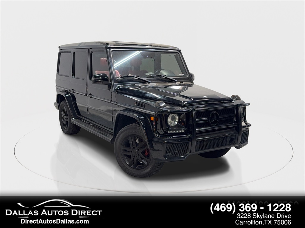 2015 Mercedes-Benz G 550 4MATIC