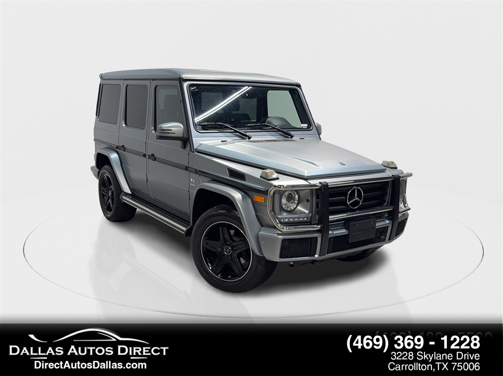 2018 Mercedes-Benz G 550 4MATIC