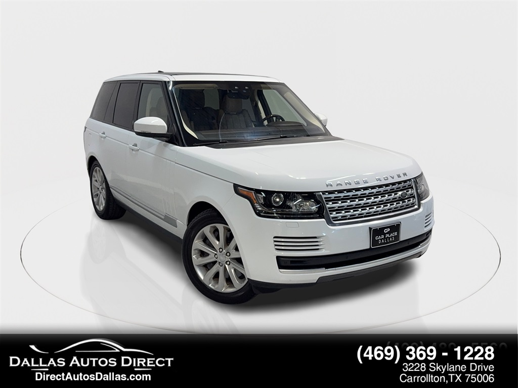 2017 Land Rover Range Rover HSE