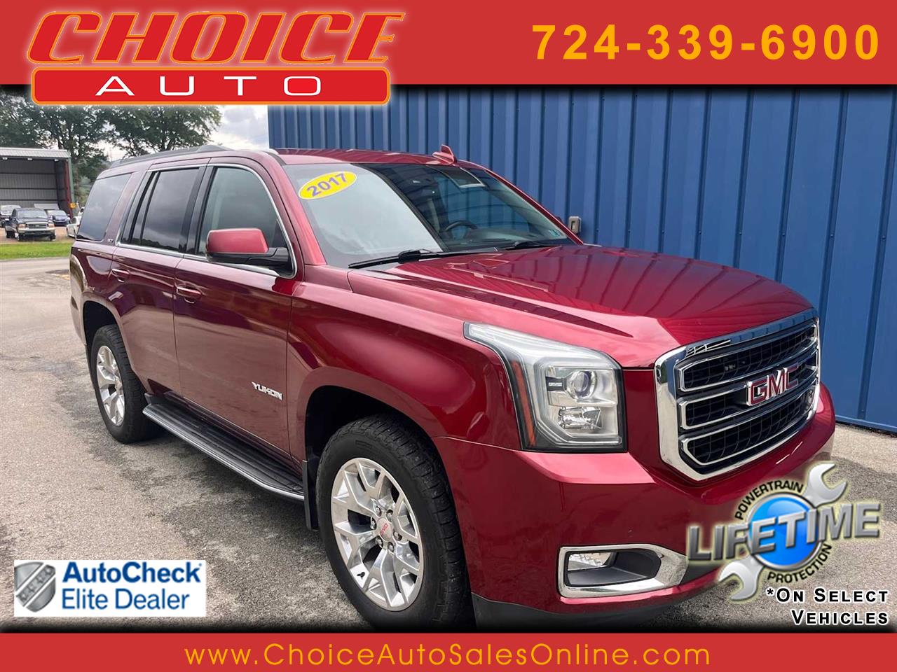 2017 GMC Yukon SLT 4SA