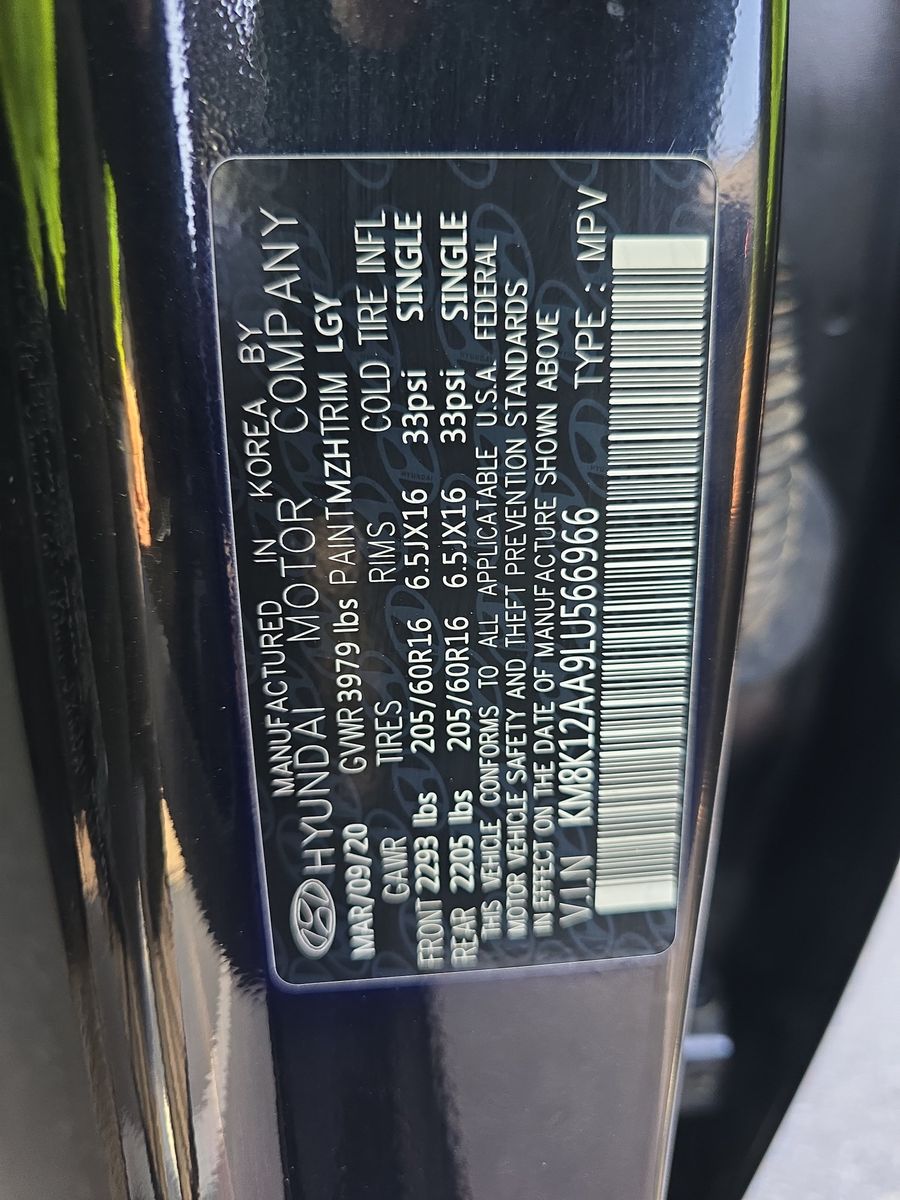 2020 Hyundai Kona SE FWD