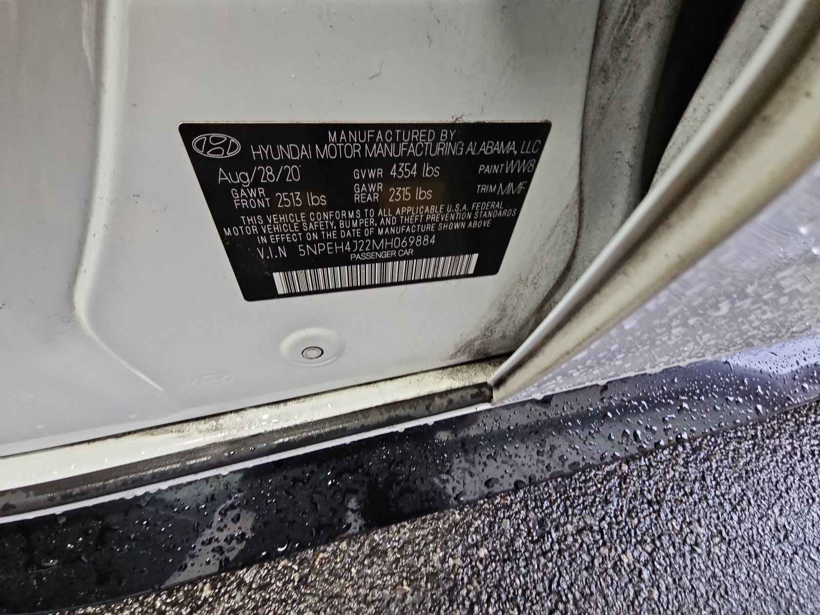 2021 Hyundai Sonata Limited FWD