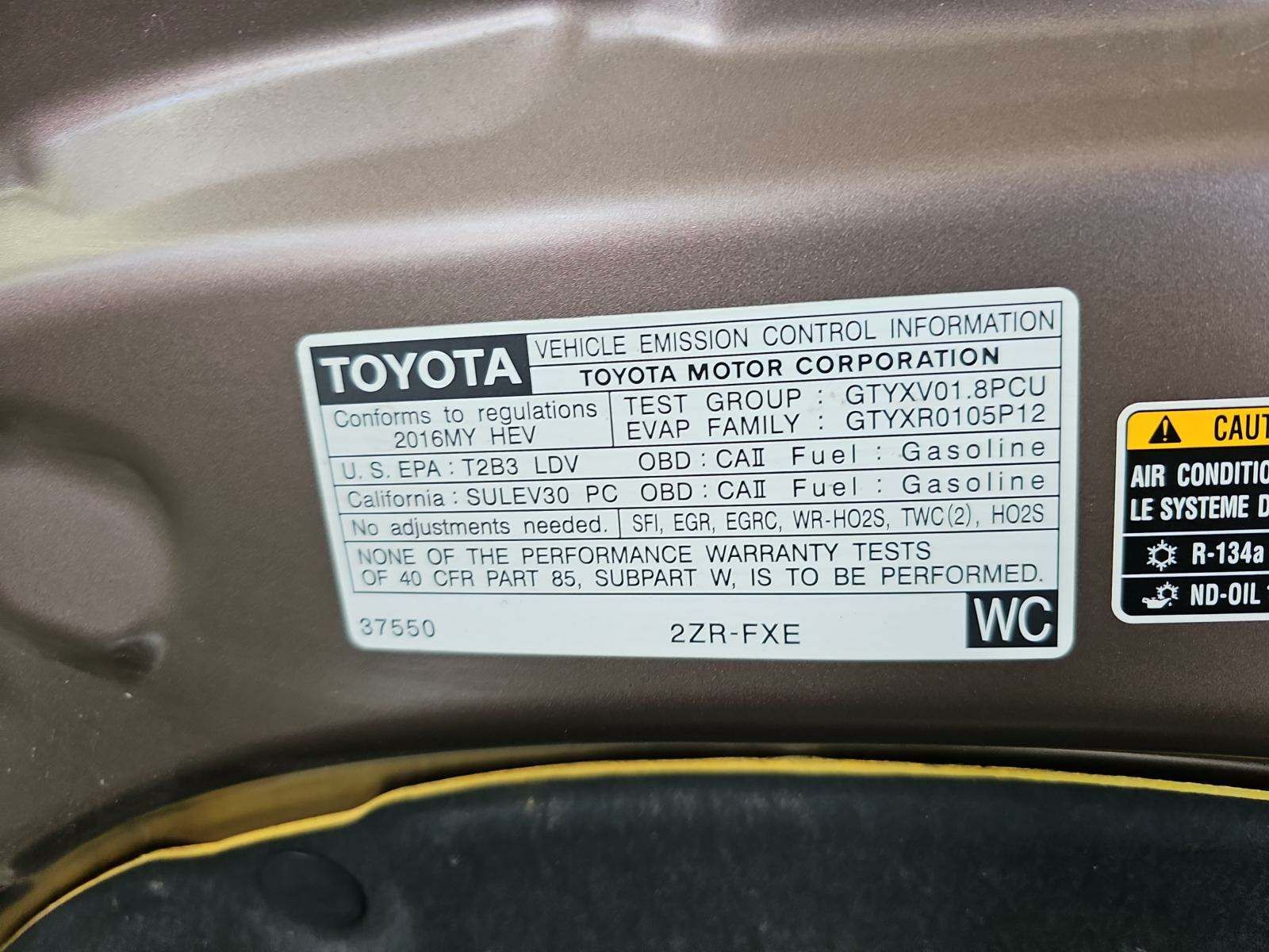 2016 Toyota Prius v Two FWD