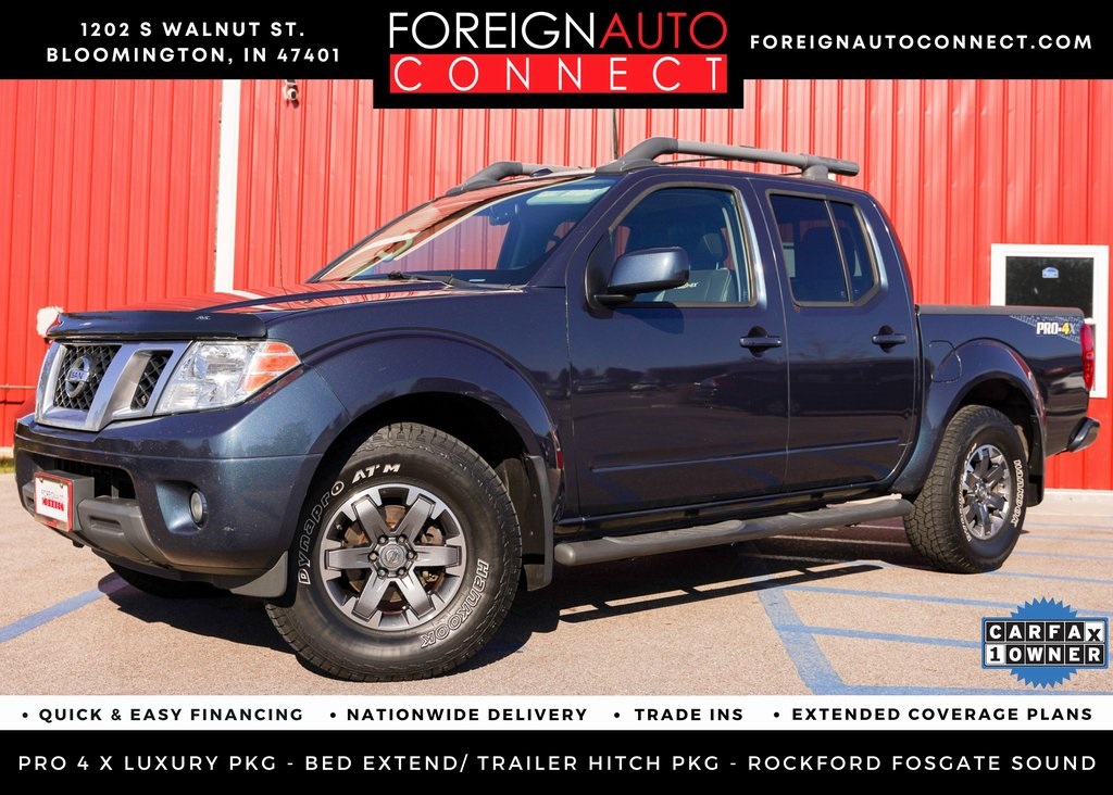 2016 Nissan Frontier PRO-4X Crew Cab Short Bed