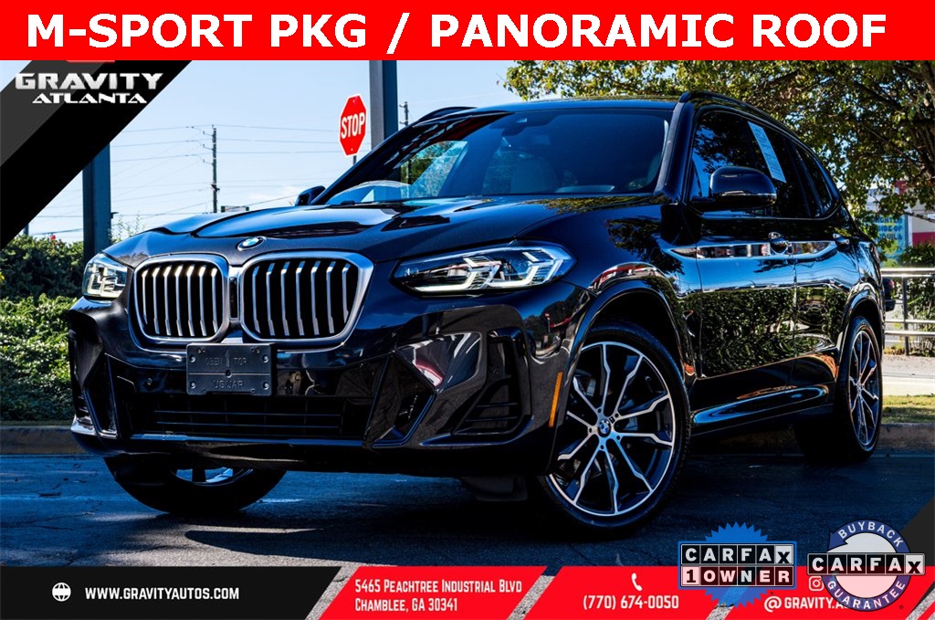 2022 BMW X3 Sports Activity Vehicle sDrive30i M SPORT LINE