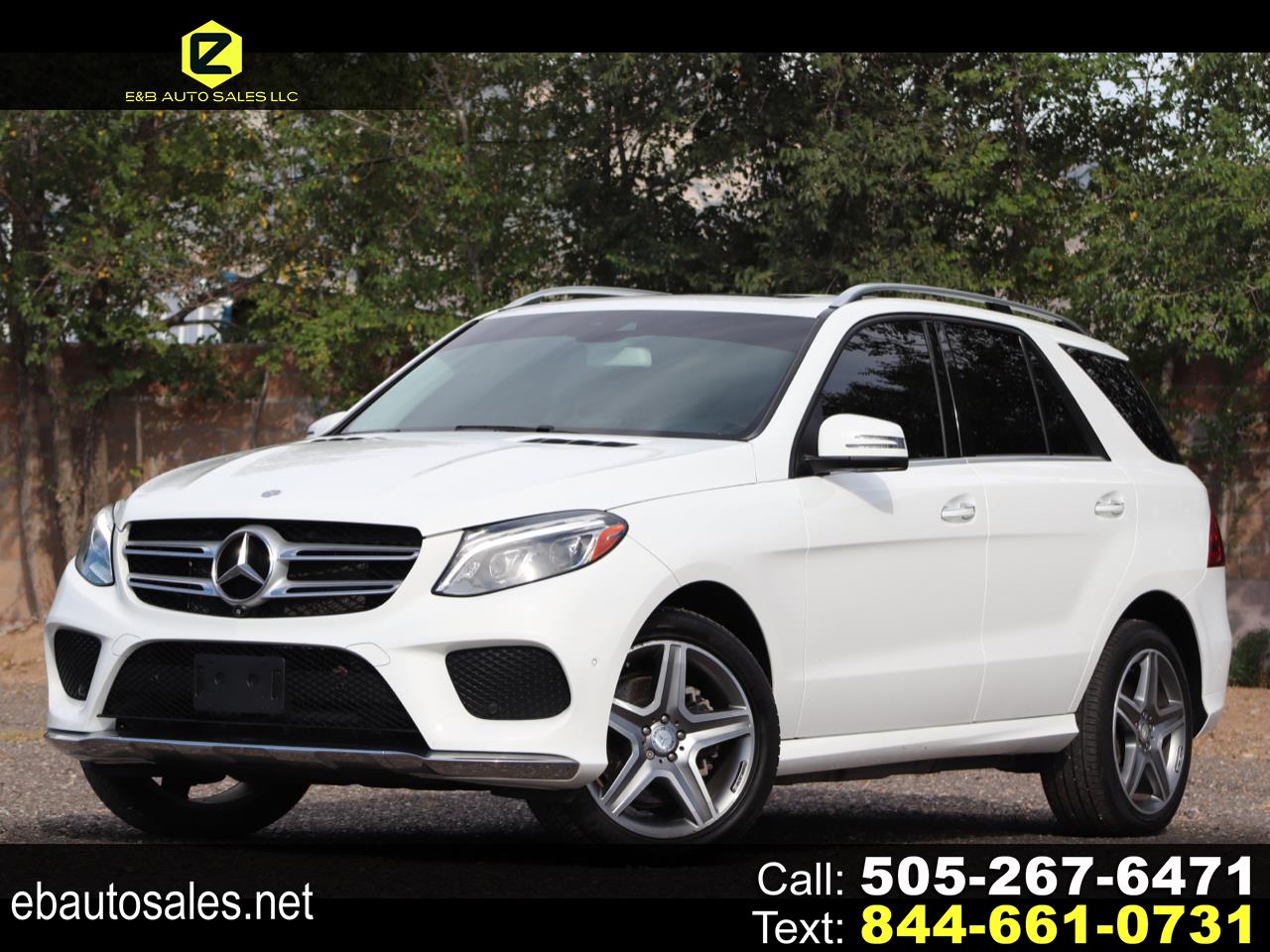 2016 Mercedes-Benz GLE 400 4MATIC