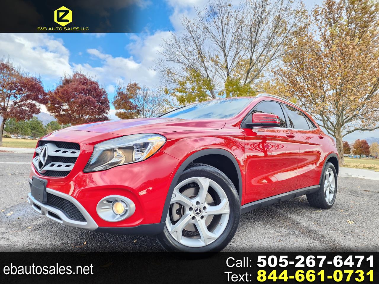 2018 Mercedes-Benz GLA 250