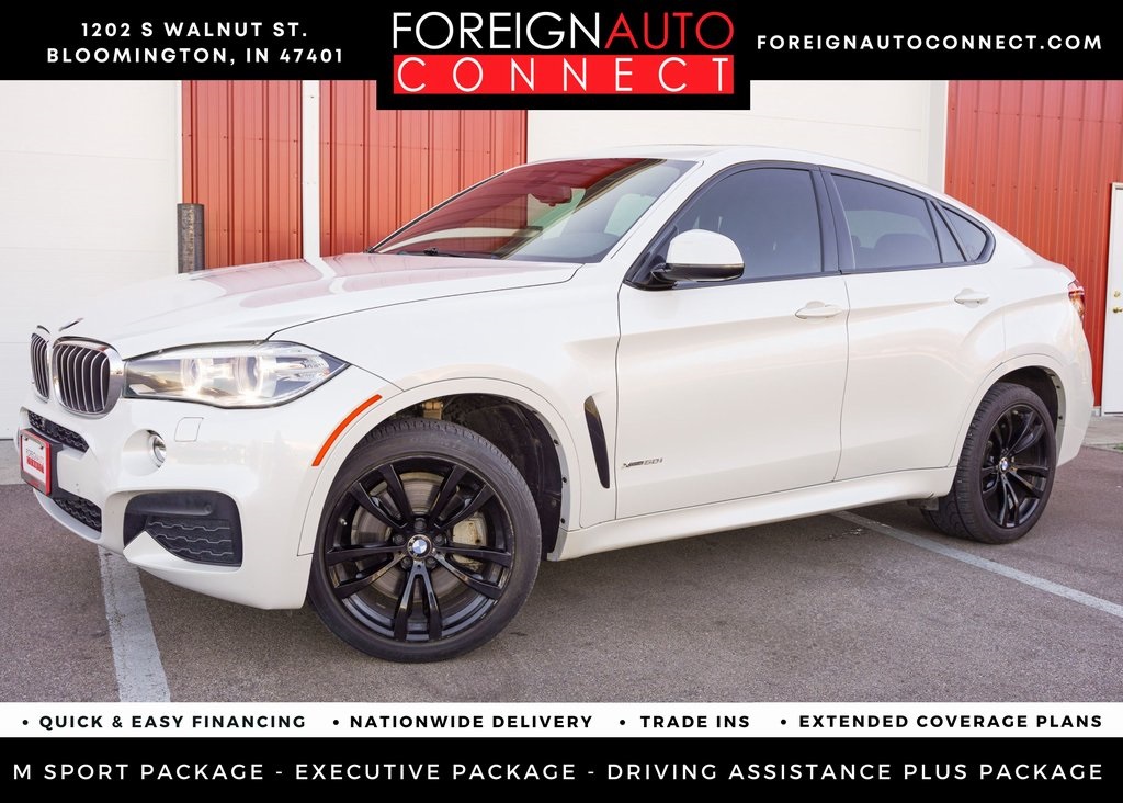 2016 BMW X6 Sports Activity Vehicle xDrive50i M SPORT LINE