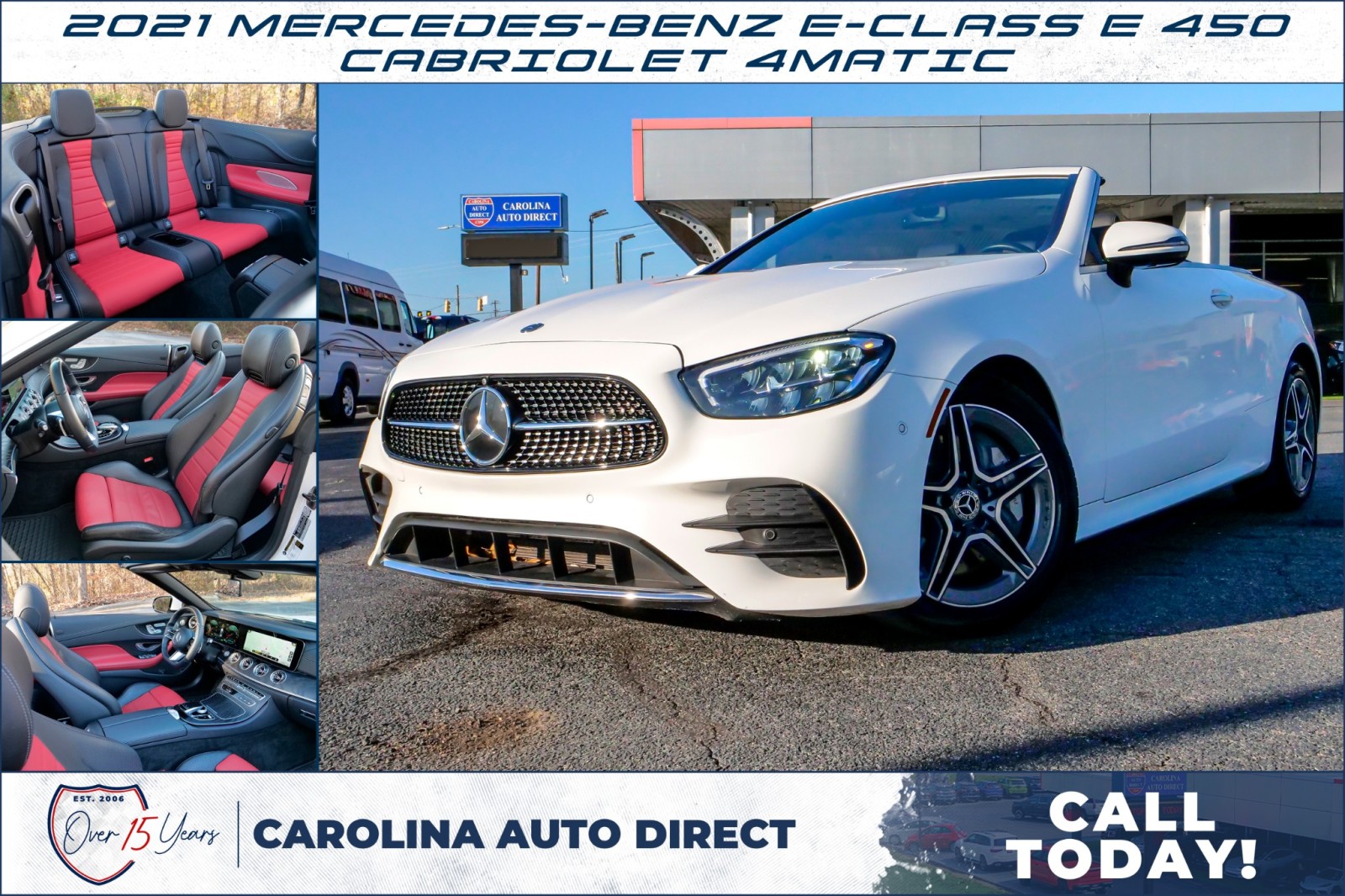 2021 Mercedes-Benz E 450 4MATIC Convertible