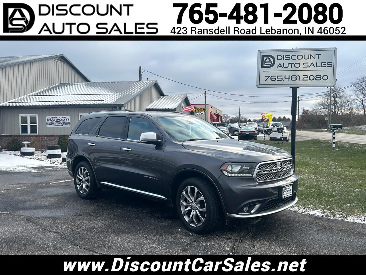 2016 Dodge Durango Citadel Anodized Platinum