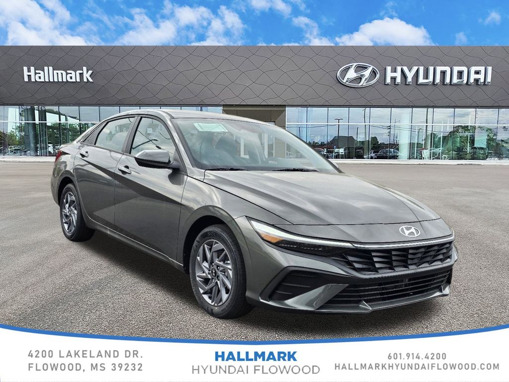 2024 Hyundai Elantra Hybrid Blue