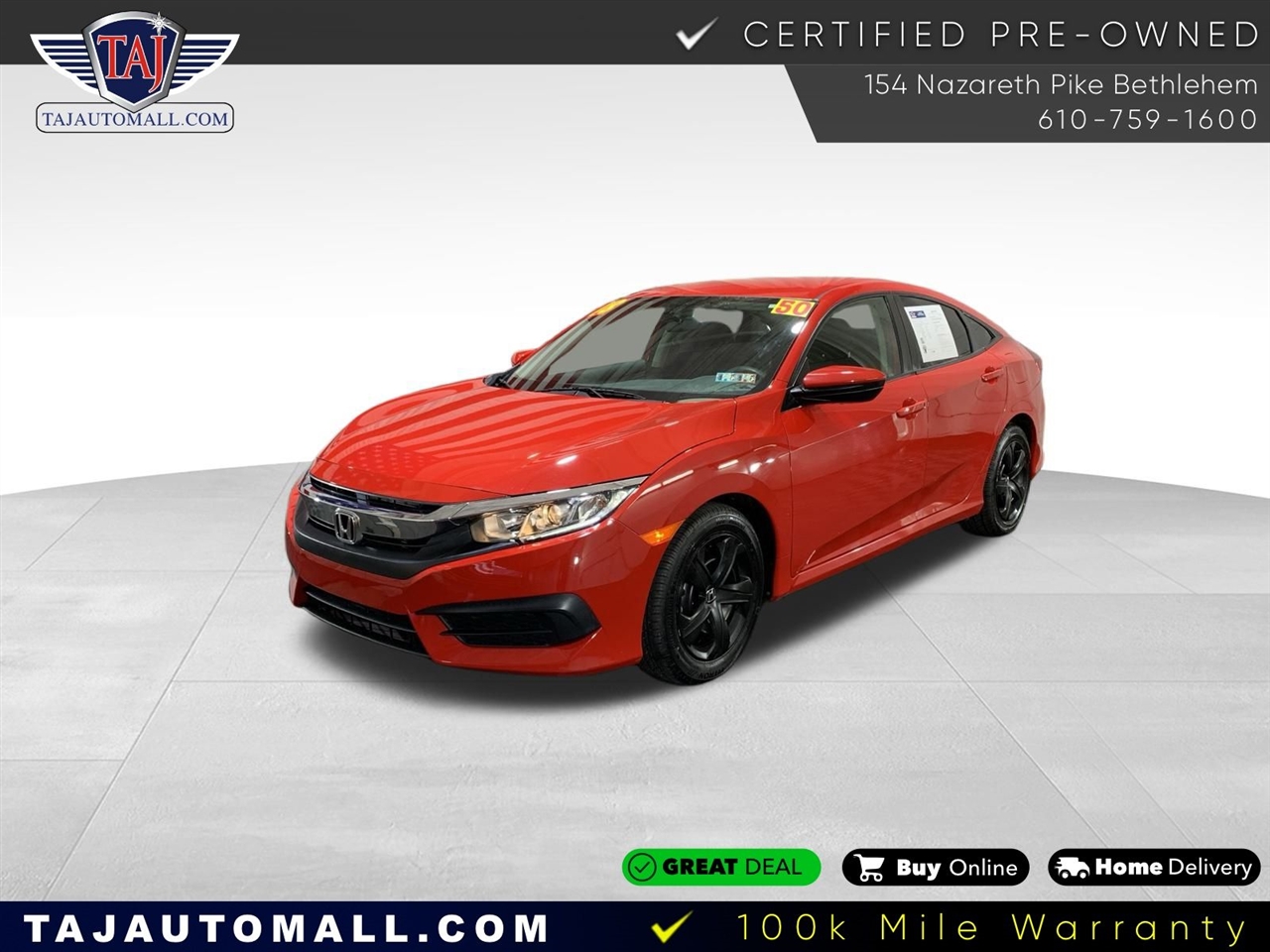 2018 Honda Civic Sedan LX
