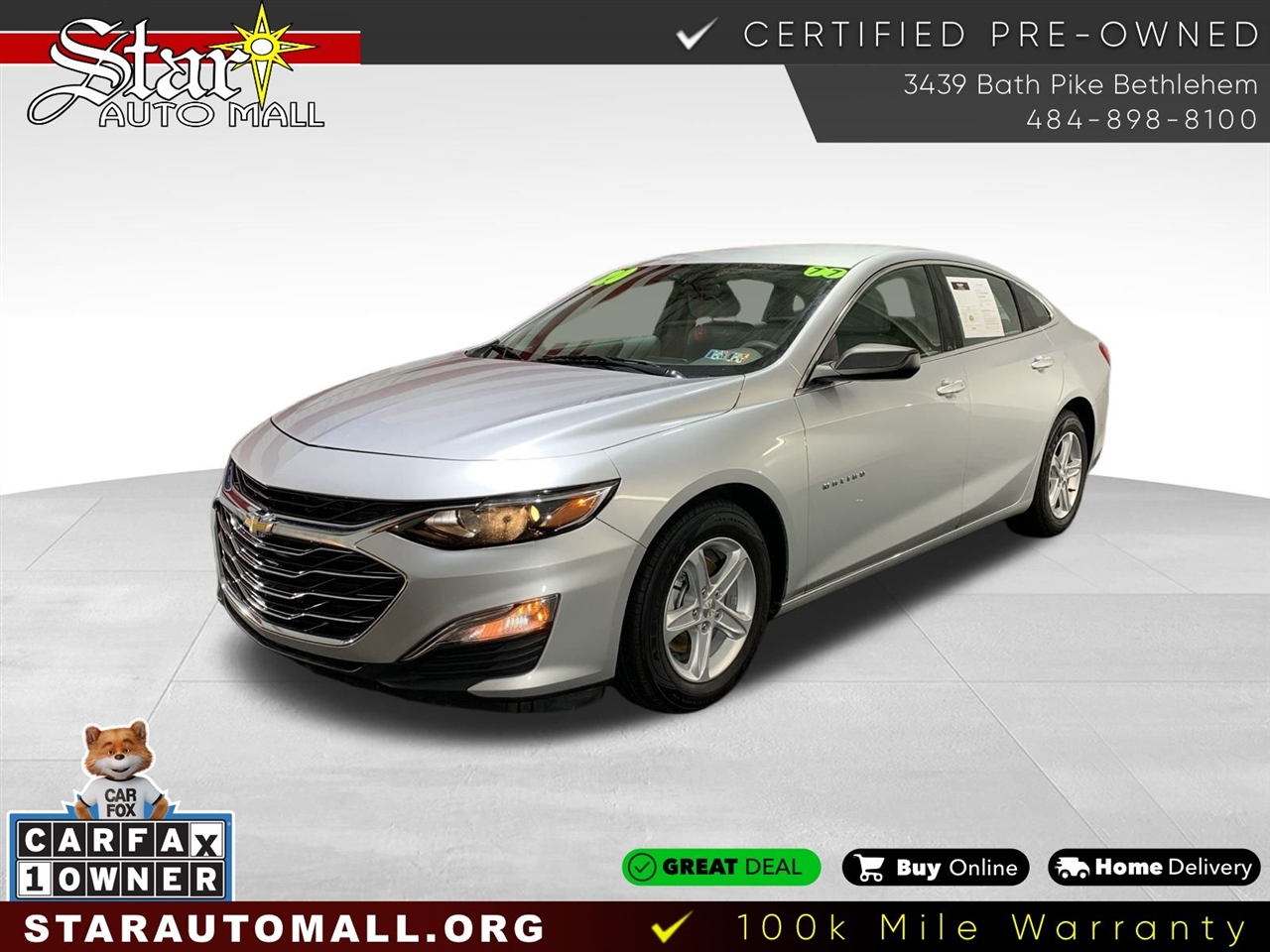 2020 Chevrolet Malibu LS 1FL