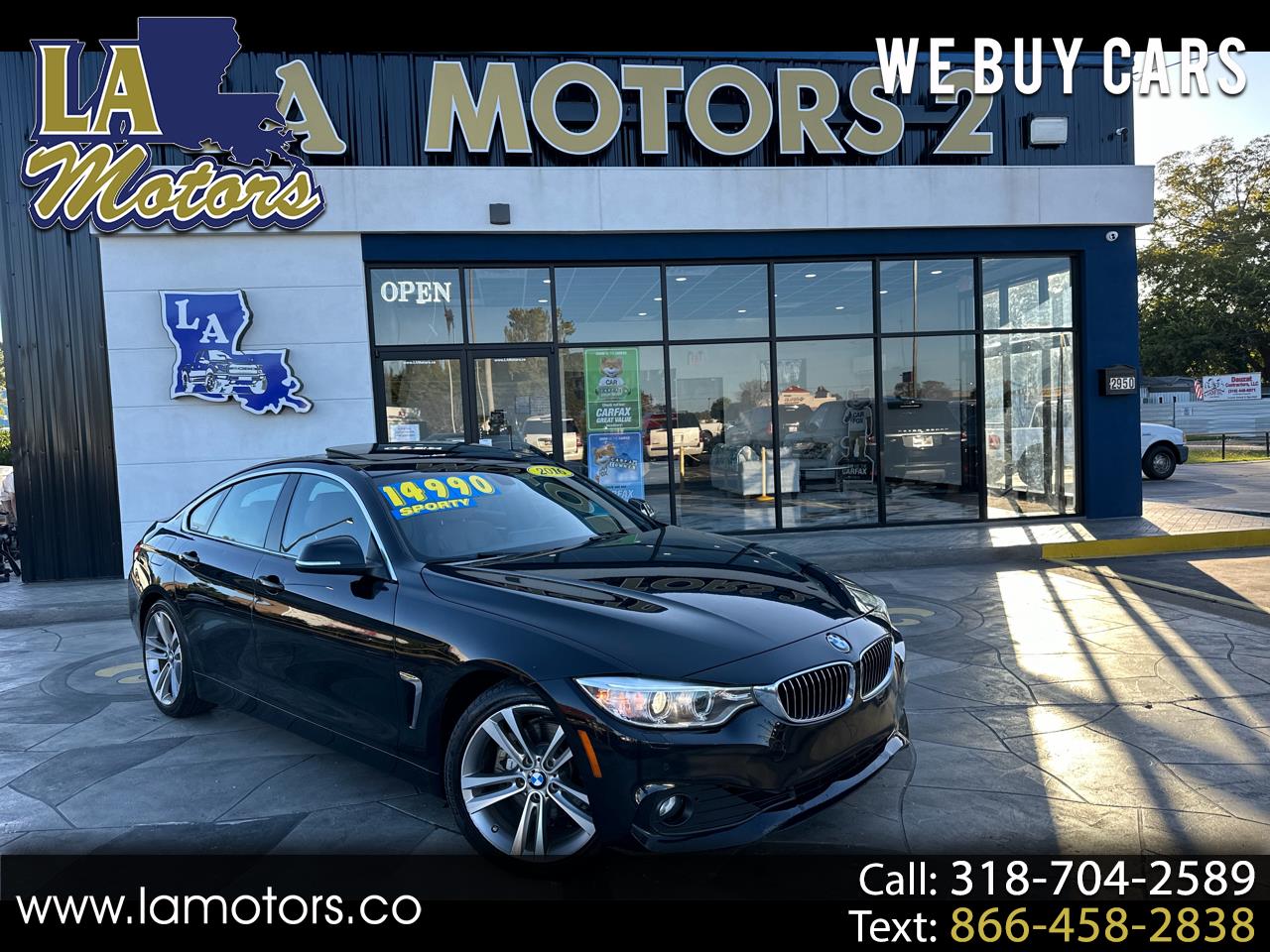 2016 BMW 4 Series Gran Coupe 428i Sedan LUXURY LINE