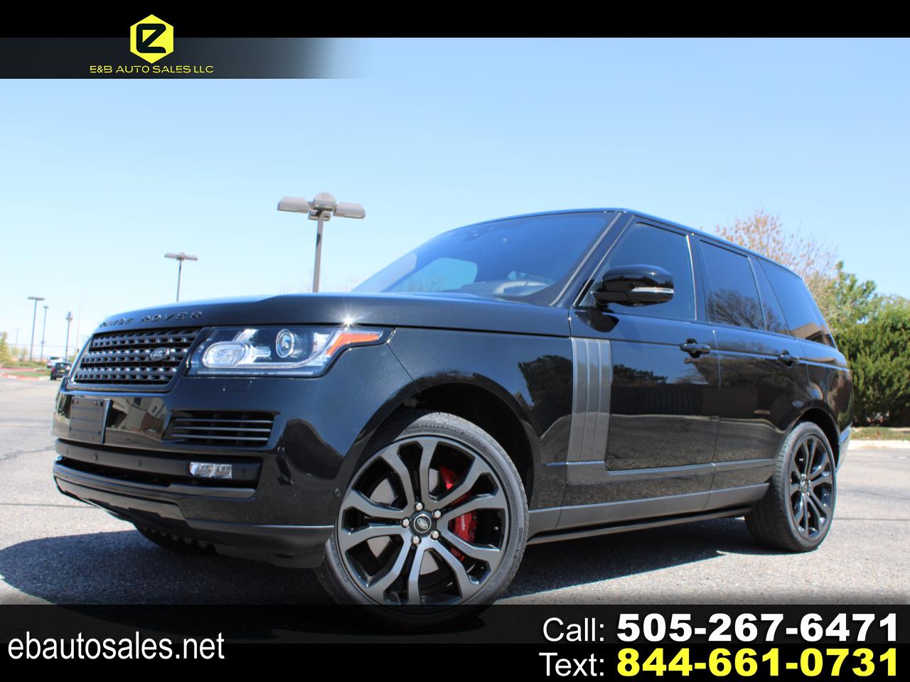 2017 Land Rover Range Rover SVAutobiography Dynamic