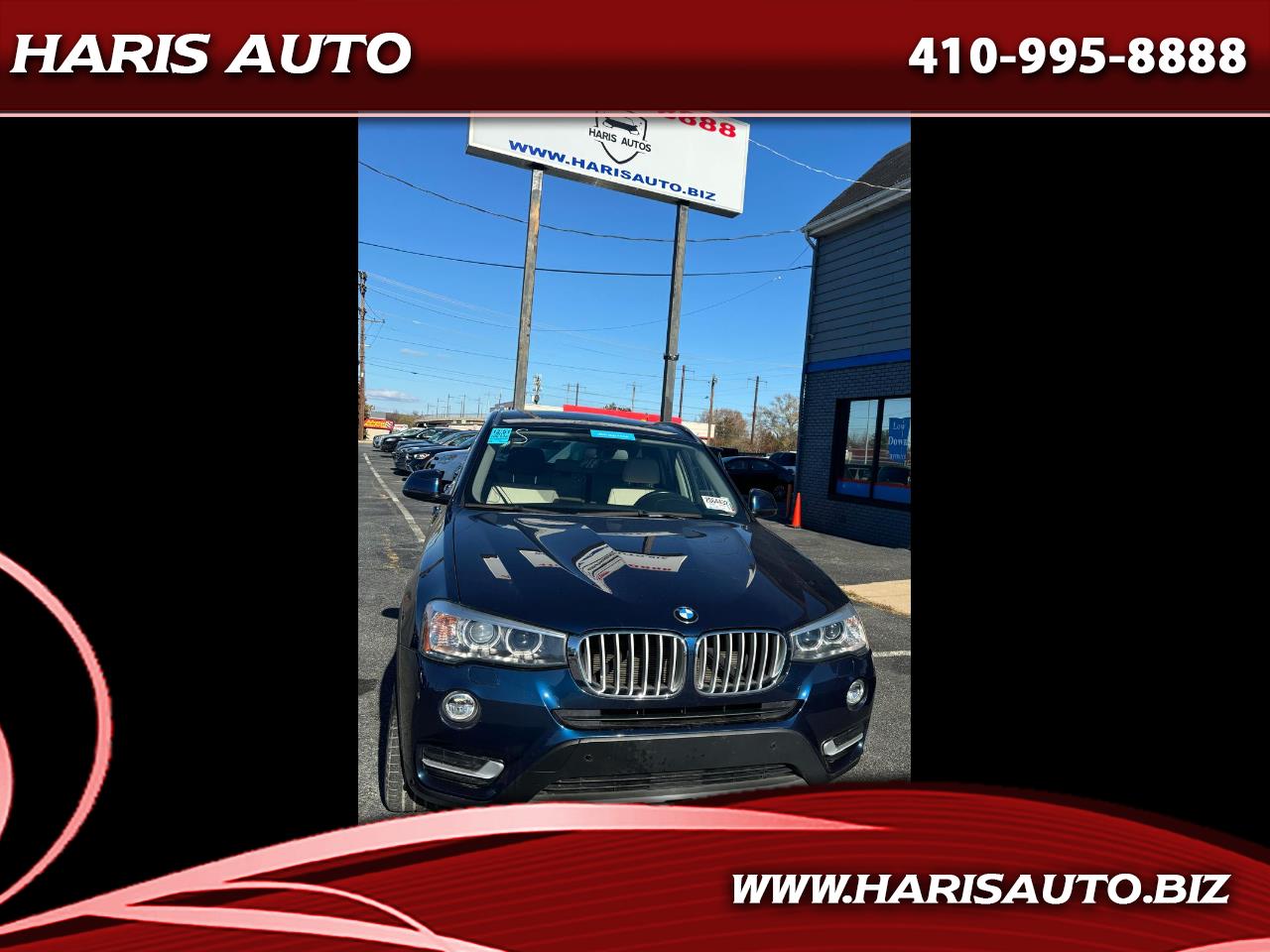 2016 BMW X3 Sports Activity Vehicle xDrive28i