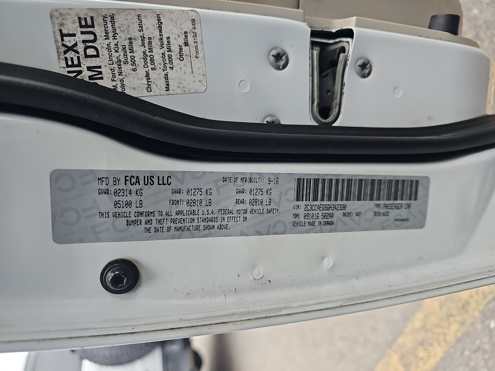 2016 Chrysler 300 C RWD