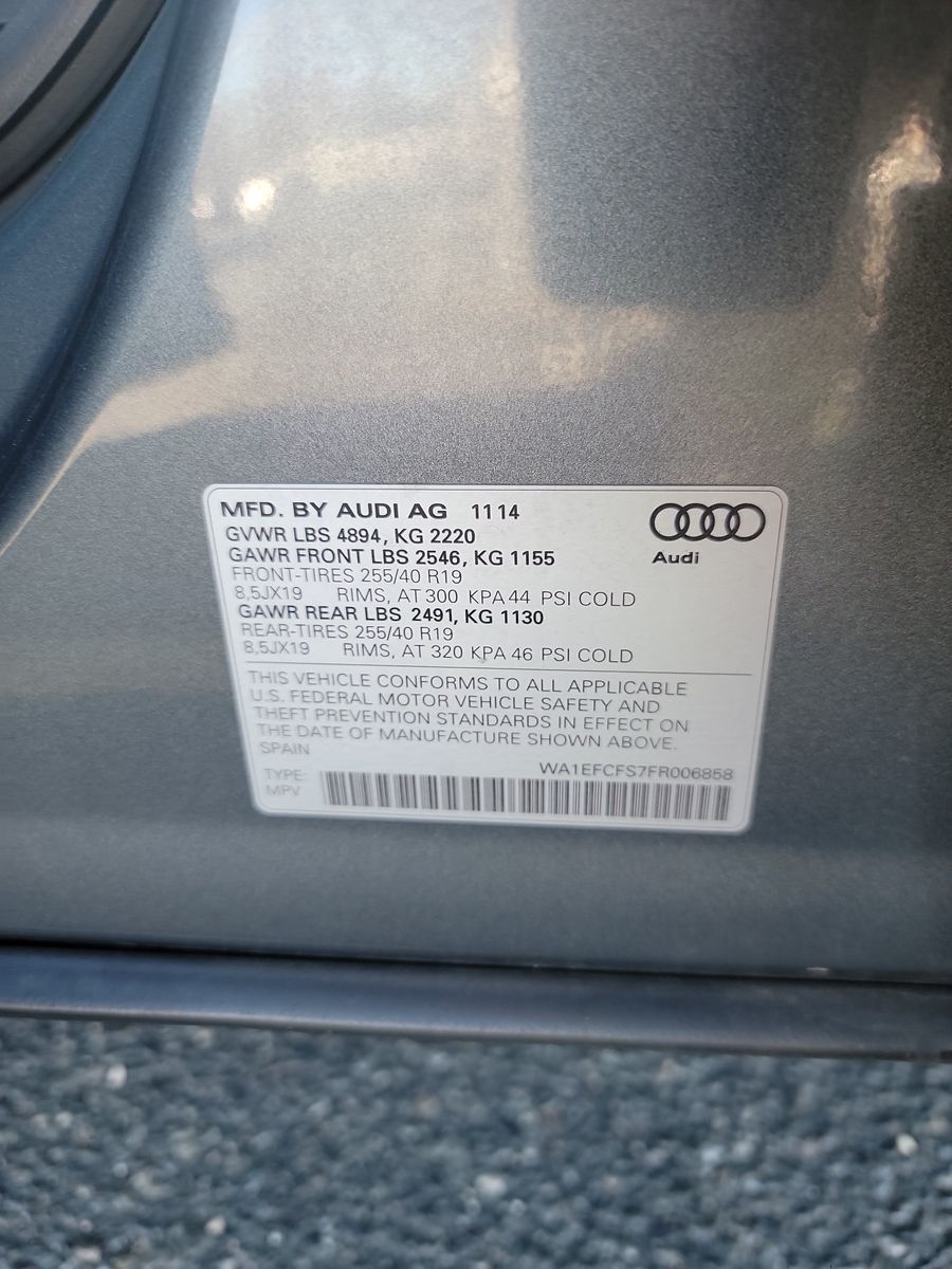 2015 Audi Q3 2.0T Premium Plus AWD