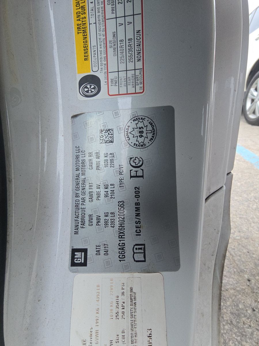 2017 Cadillac ATS Coupe AWD AWD