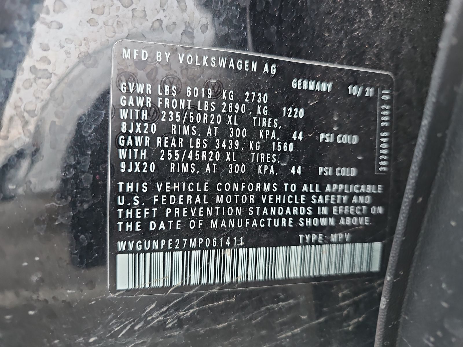 2021 Volkswagen ID.4 Pro S AWD