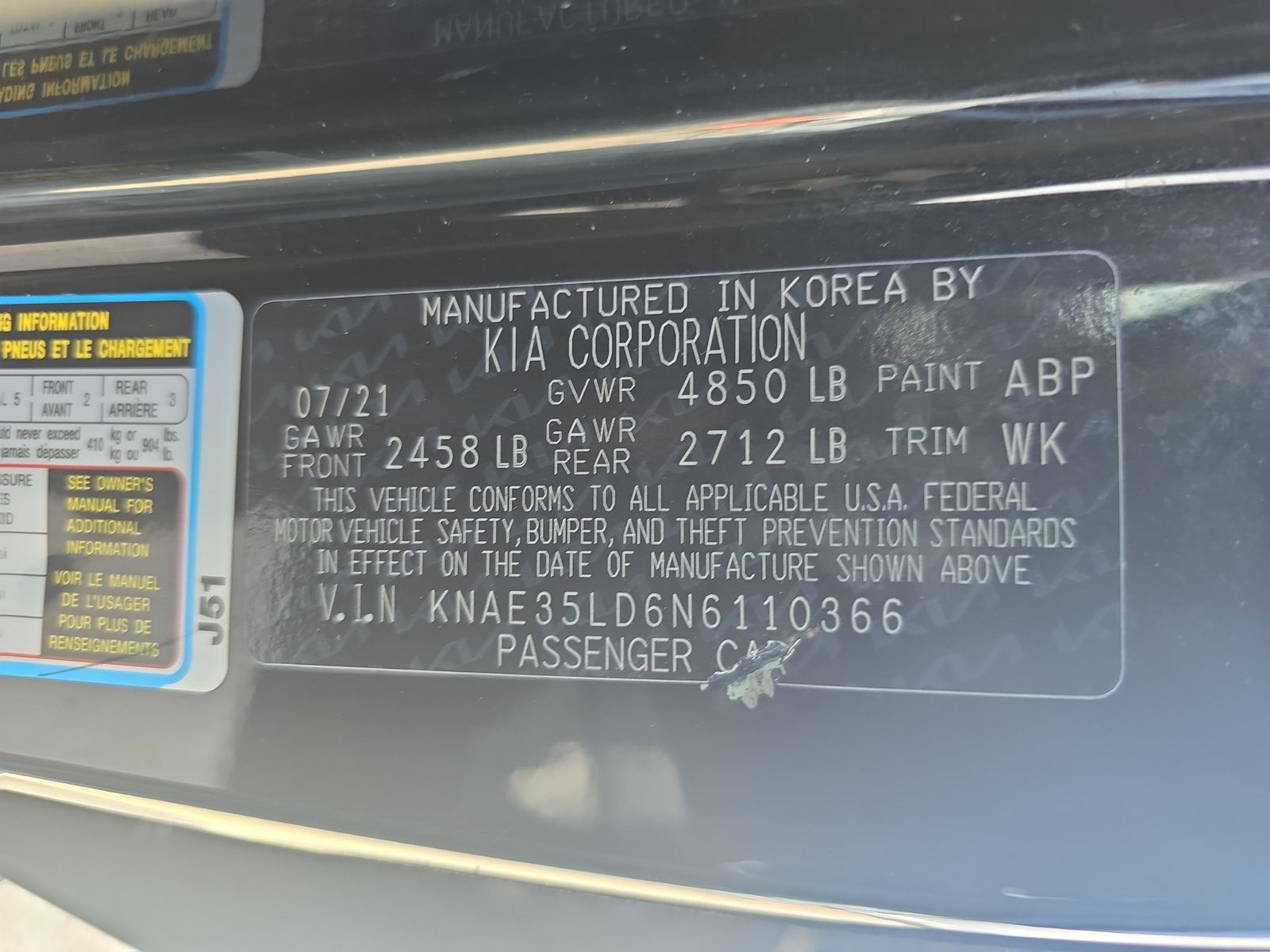 2022 Kia Stinger GT-Line RWD