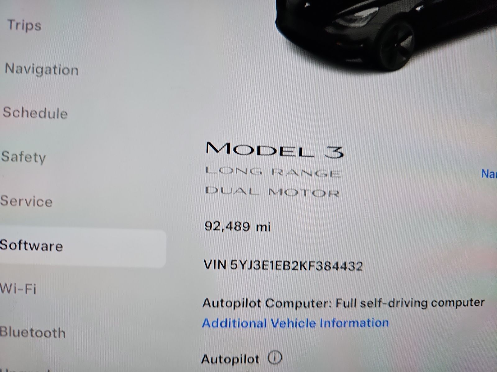 2019 Tesla Model 3 Long Range AWD