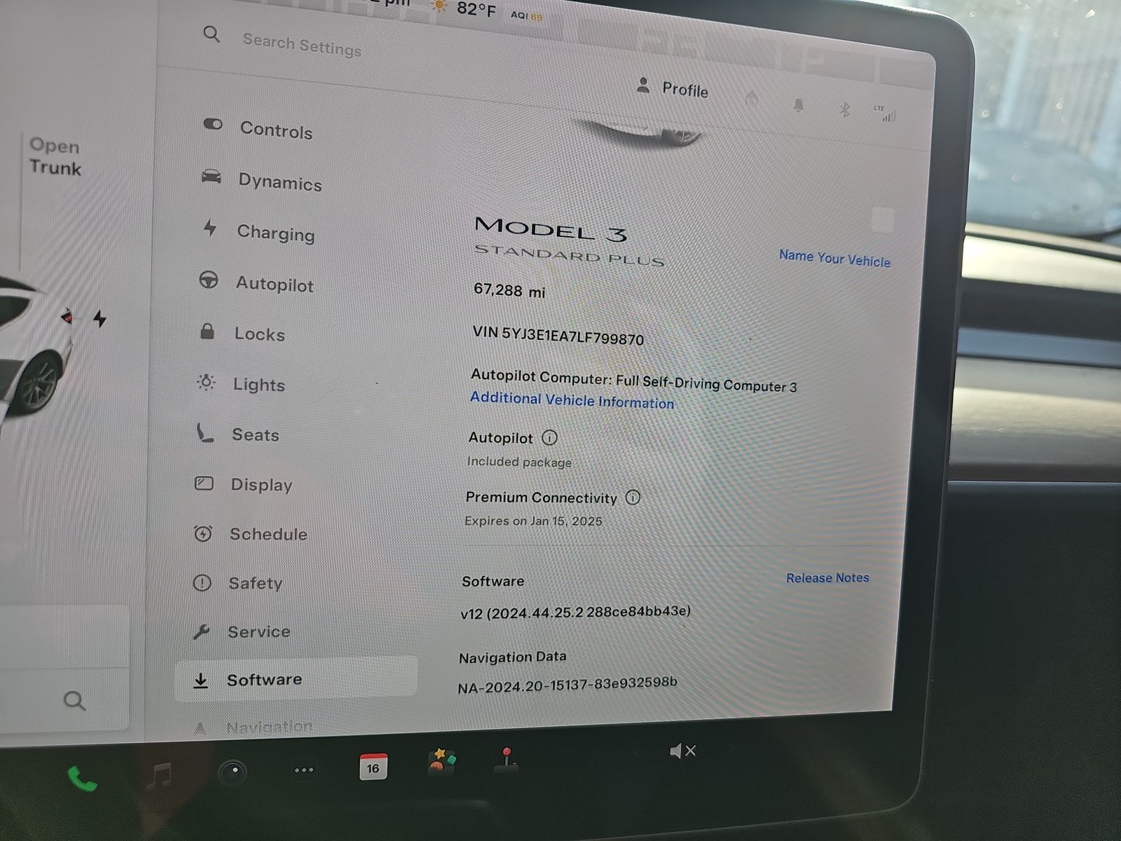 2020 Tesla Model 3 Standard Range Plus RWD