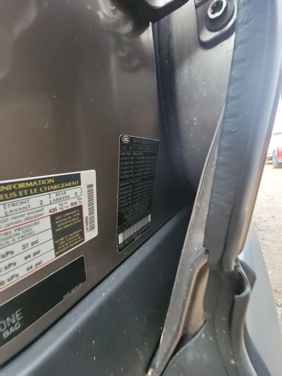 2017 Land Rover Range Rover Sport HSE AWD