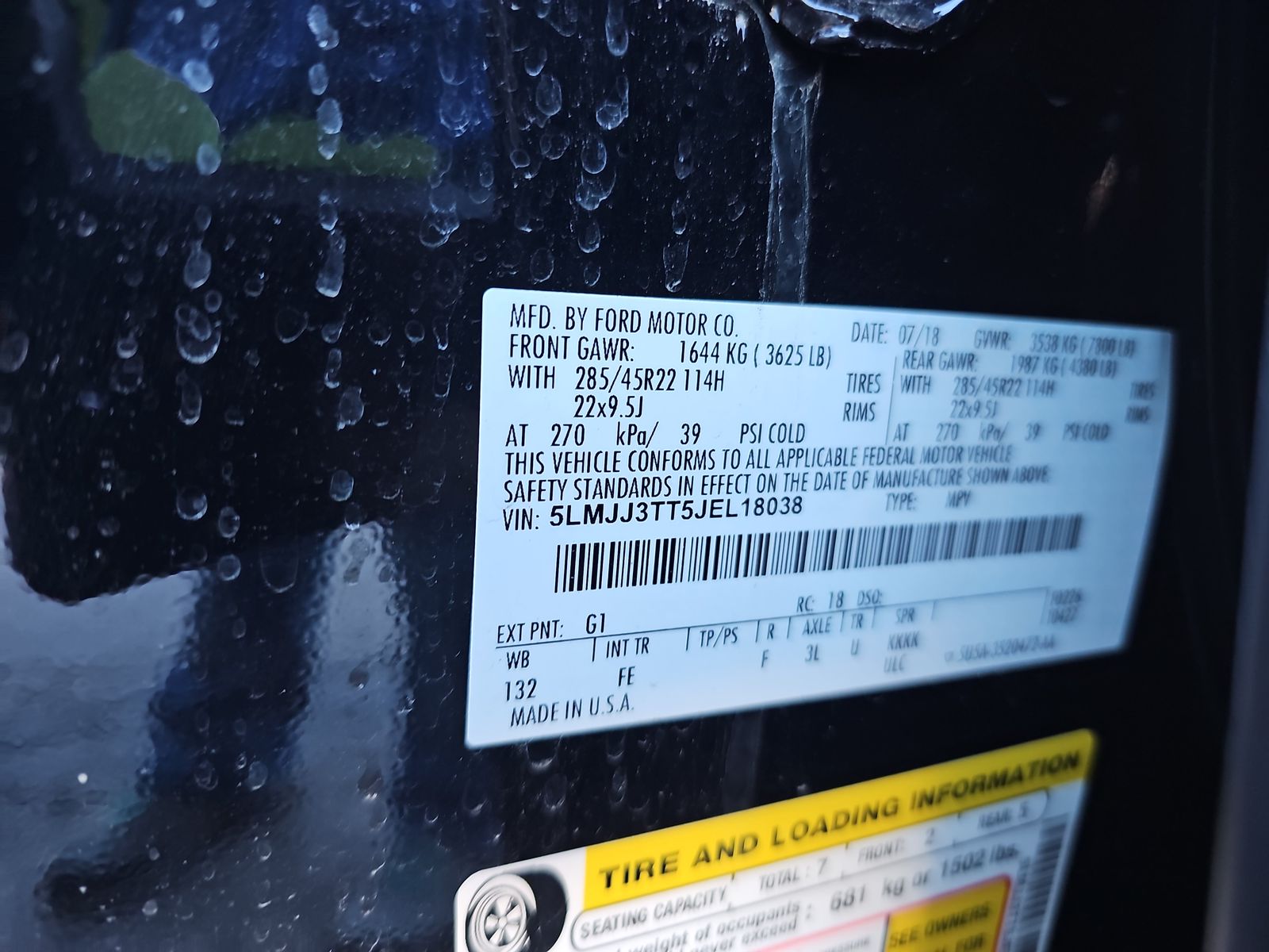 2018 Lincoln Navigator L Black Label AWD