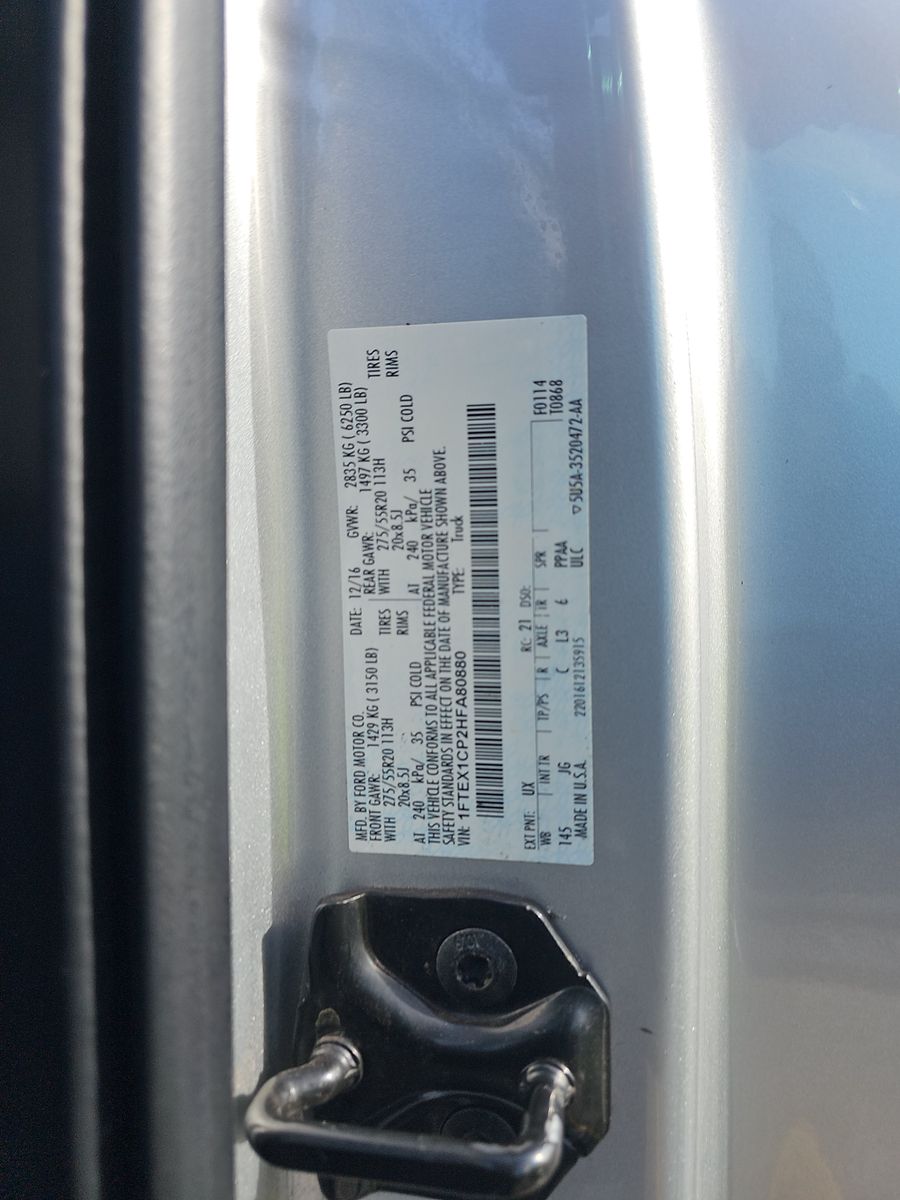 2017 Ford F-150 XL RWD