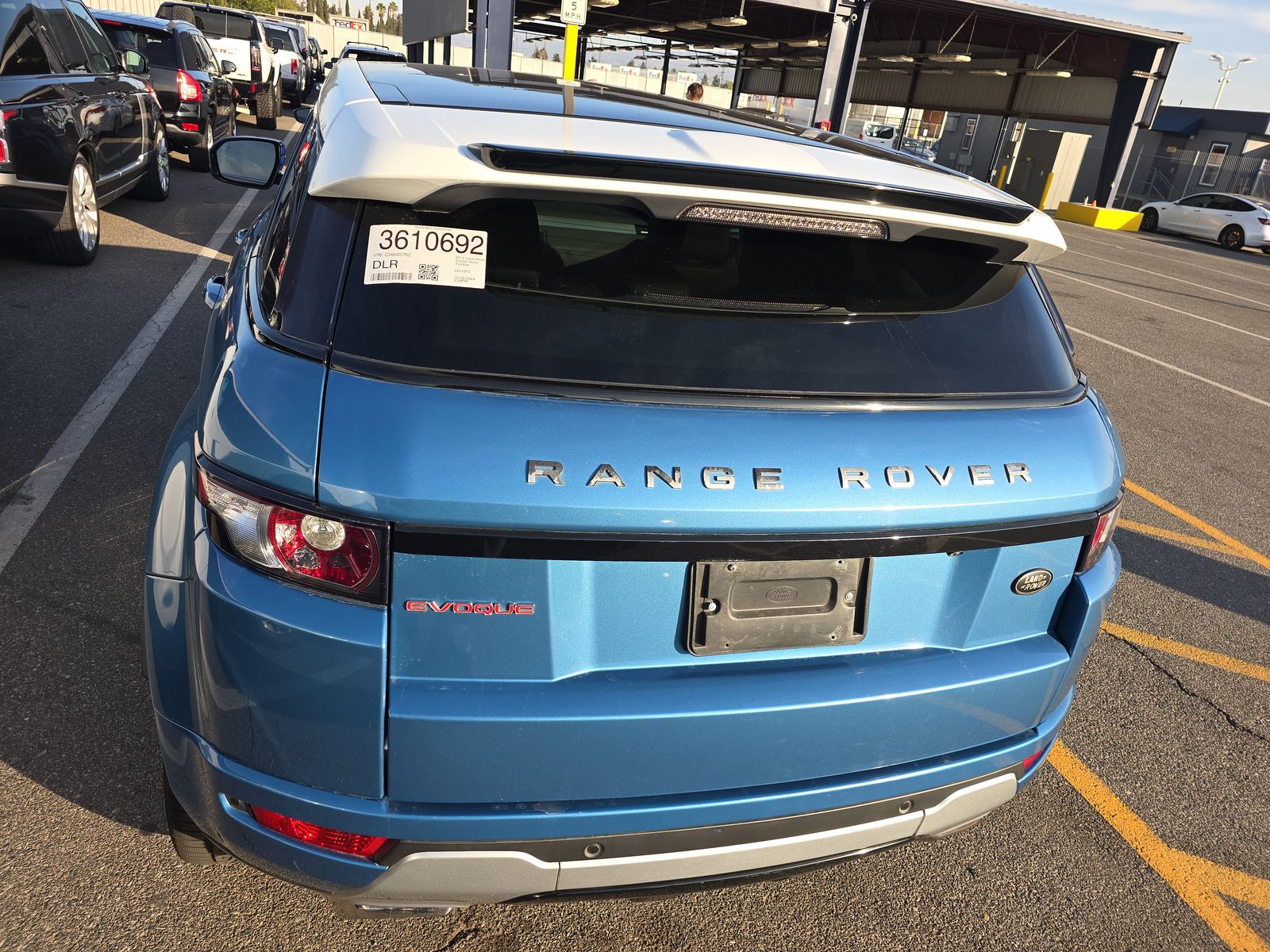 2012 Land Rover Range Rover Evoque Dynamic Premium AWD