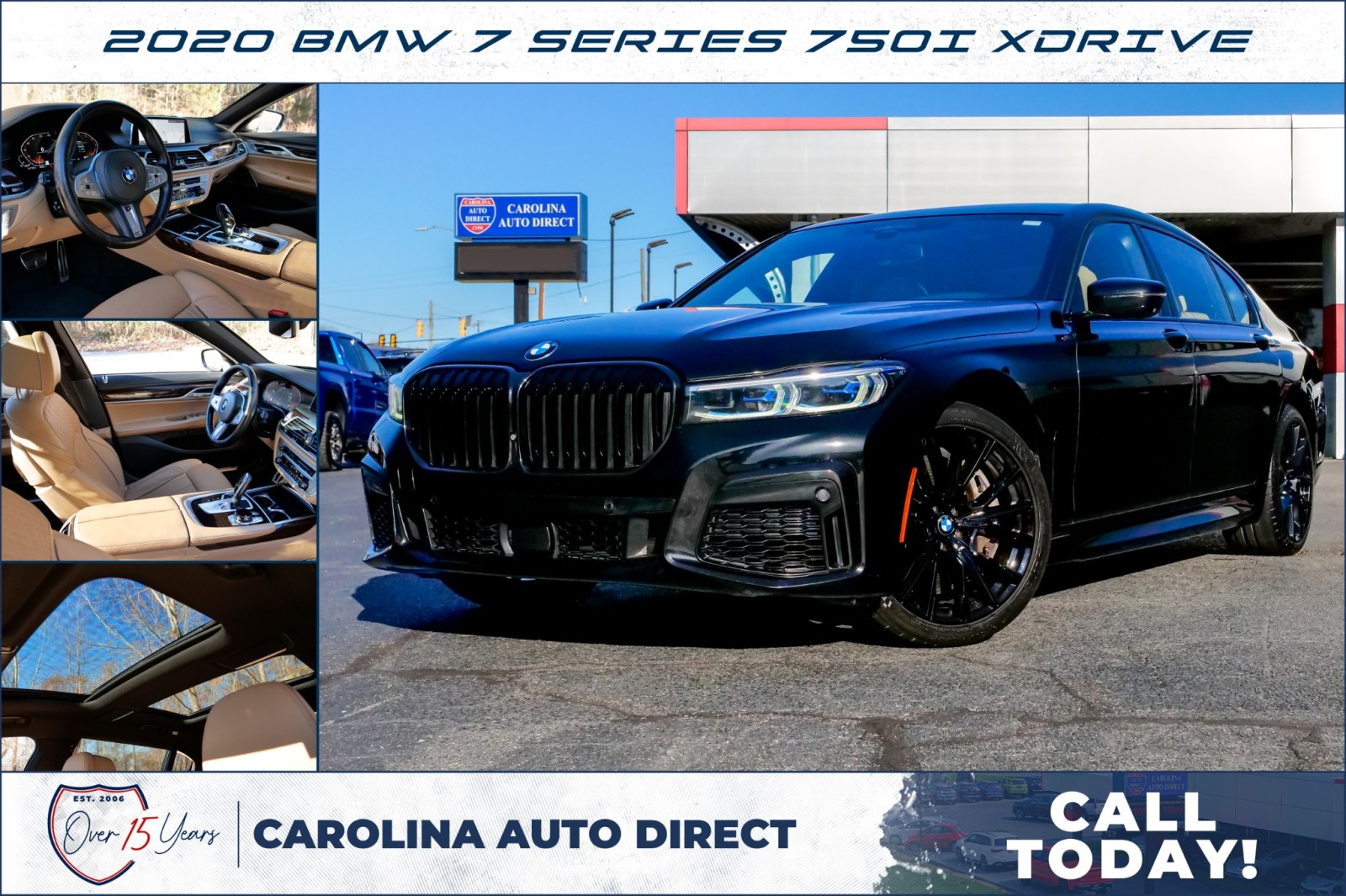 2020 BMW 7 Series Sedan 750i xDrive M SPORT LINE