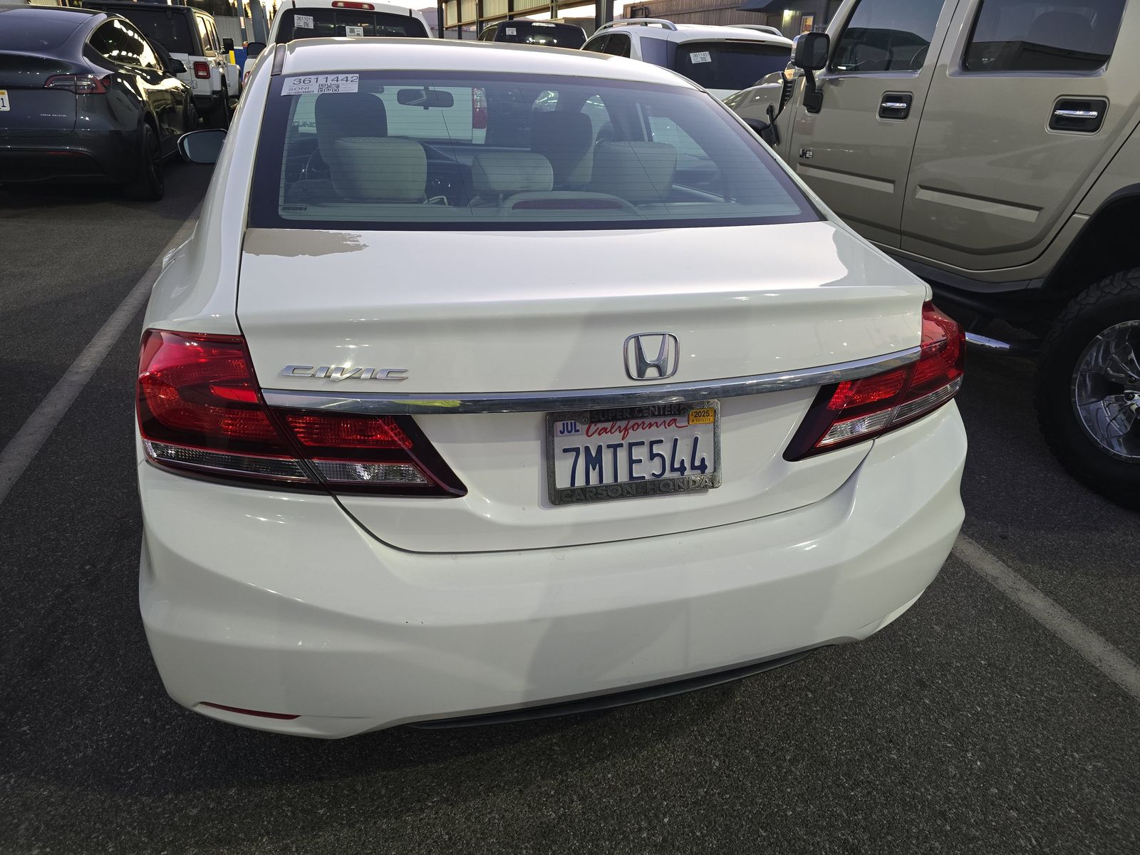 2015 Honda Civic Sedan EX FWD