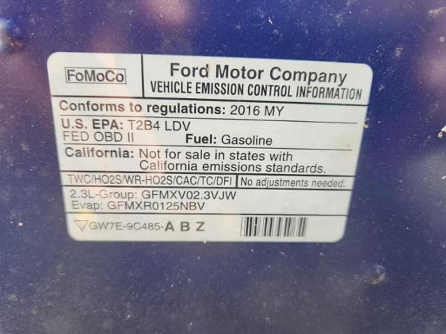 2016 Ford Mustang EcoBoost Premium RWD