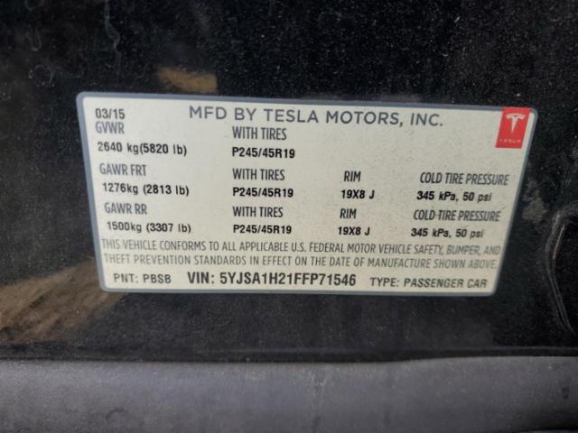 2015 Tesla Model S 85D AWD