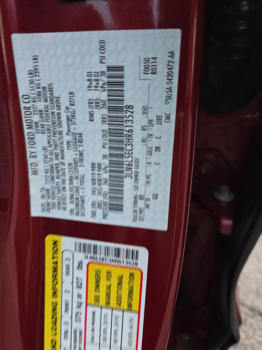 2017 Lincoln MKZ Reserve FWD