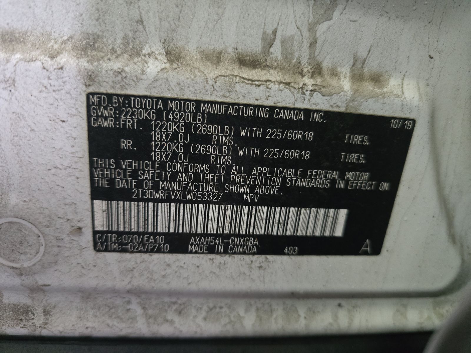 2020 Toyota RAV4 Hybrid Limited AWD