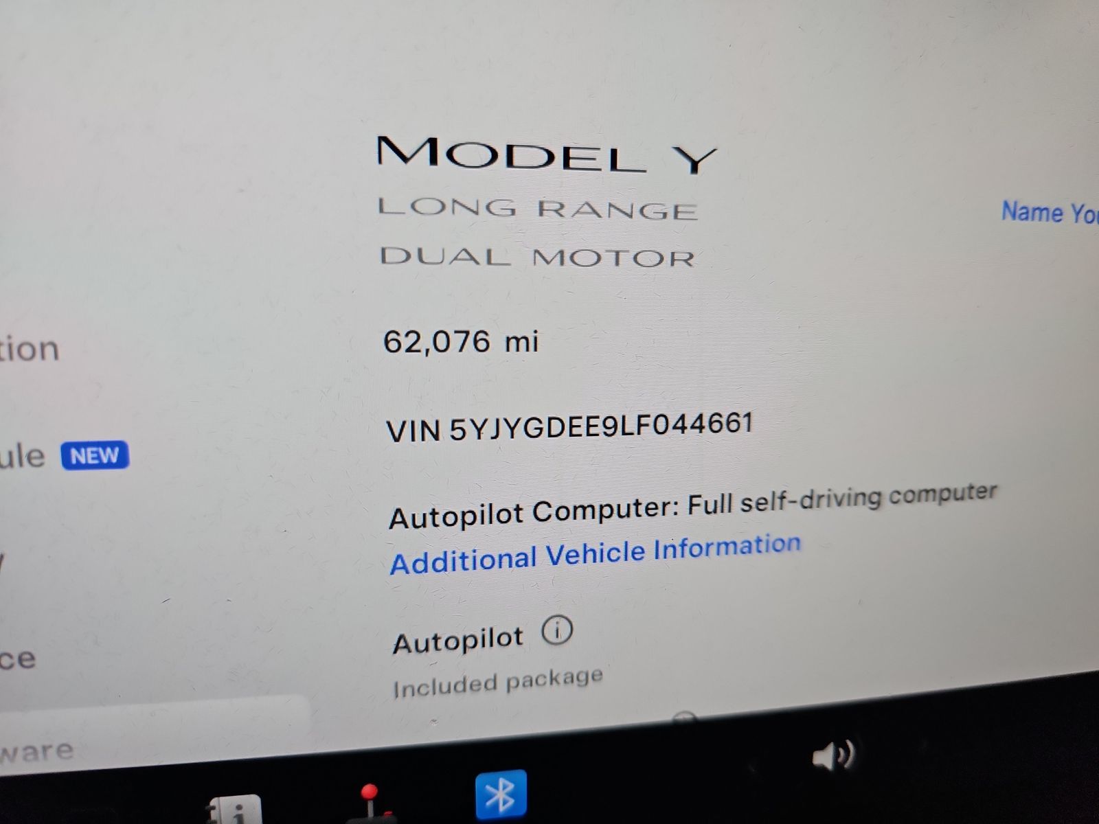 2020 Tesla Model Y Long Range AWD